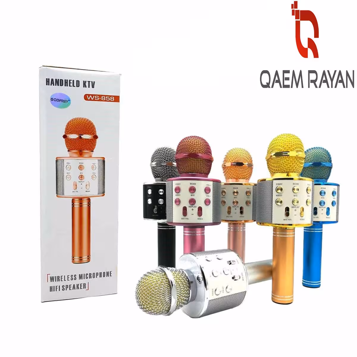 اسپیکر طرح میکروفون مدل WS-858