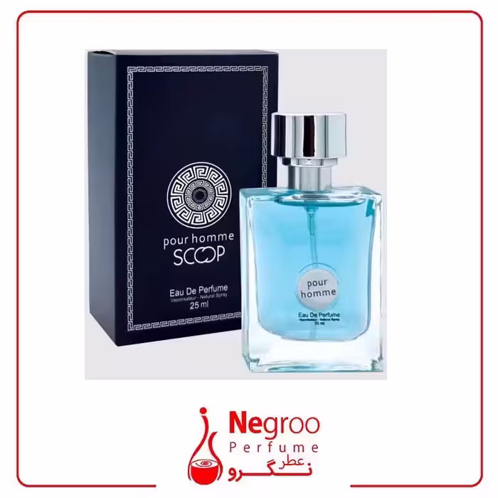 عطر جیبی مردانه اسکوپ مدل ورساچه پور هوم حجم 25 میلی لیتر