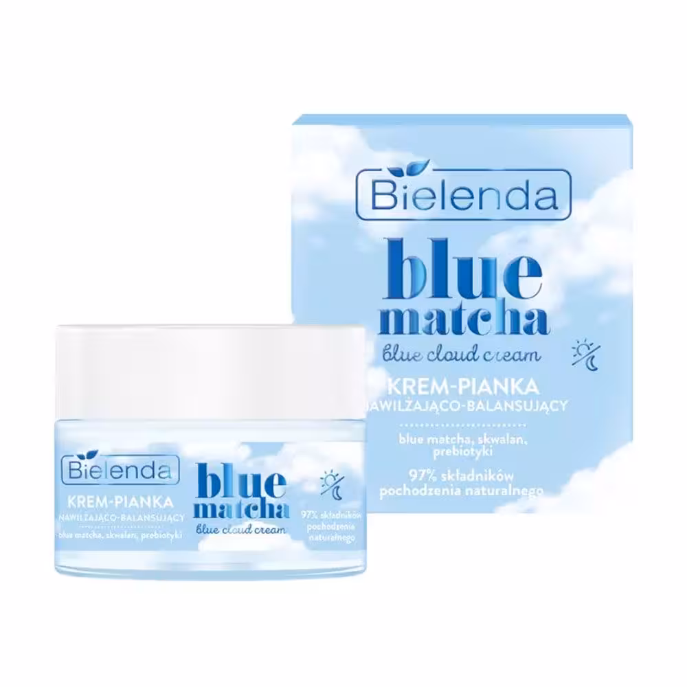 کرم فوم آبرسان بی یلندا مدل Blue Matcha حجم 50 میل