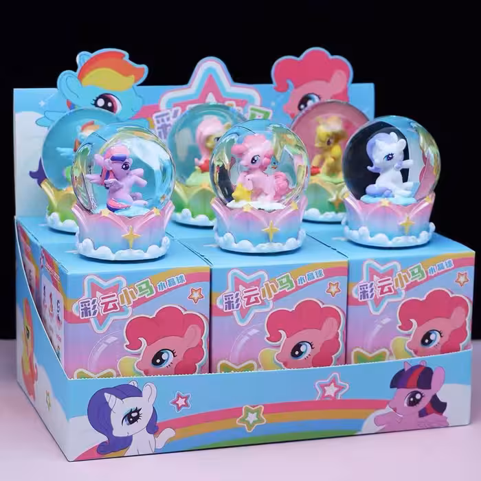 گوی سورپرایزی پونی چراغدار و اکلیلی