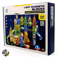 کاشی مگنتی 105 قطعه چراغ دار