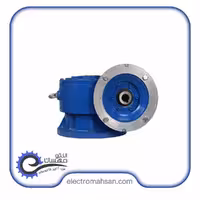 گیربکس حلزونی سهند سایز 130 نسبت 40 ورودی 38 خروجی 45 میلیمتر سری MVF.FC ساخت ایران