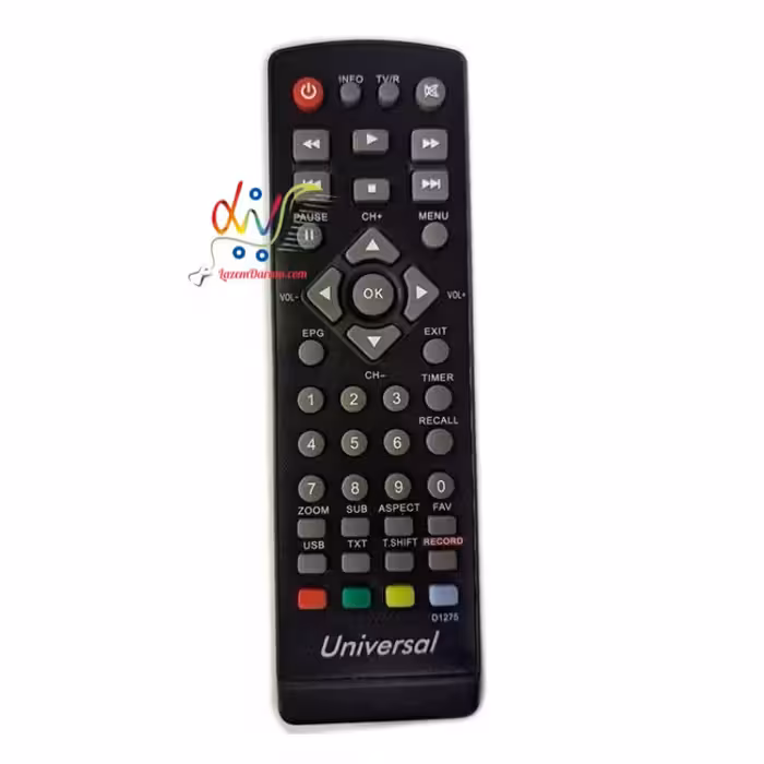 کنترل گیرنده دیجیتال آیسنD1275