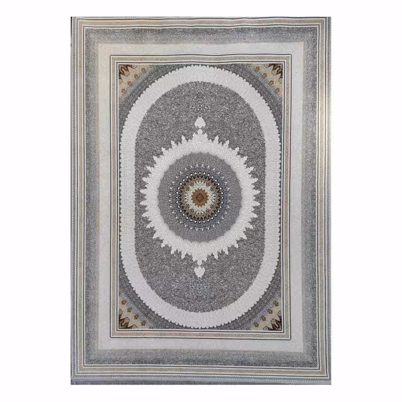 فرش 1200 شانه ماشینی کد 996 زمینه کرم