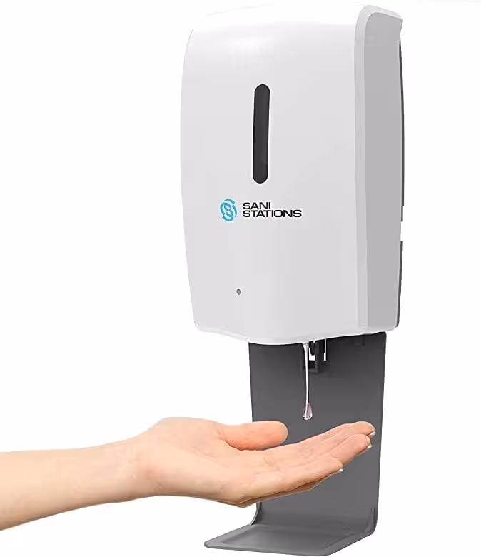 دستگاه صابون ریز  حرفه ای 1000 میلی لیتری ساخت انگلستان، نام کالا (	Sani Stations)