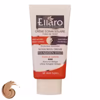 کرم ضد آفتاب رنگی الارو مدل SPF25 محافظ UVA ،UVB، مناسب انواع پوست حجم 40 میلی‌لیتر