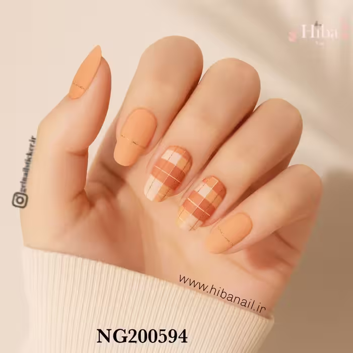 استیکر ژله ای کاشت ناخن (نیل رپ)_کد NG200594