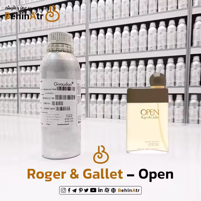 اسانس عطر اپن راجر اند گالت Roger & Gallet Open