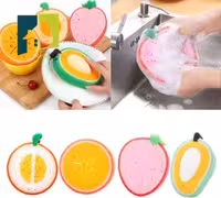 اسکاج اسفنجی طرح میوه