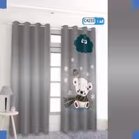 پرده تصویری طرح خرس خندان برند پرنا