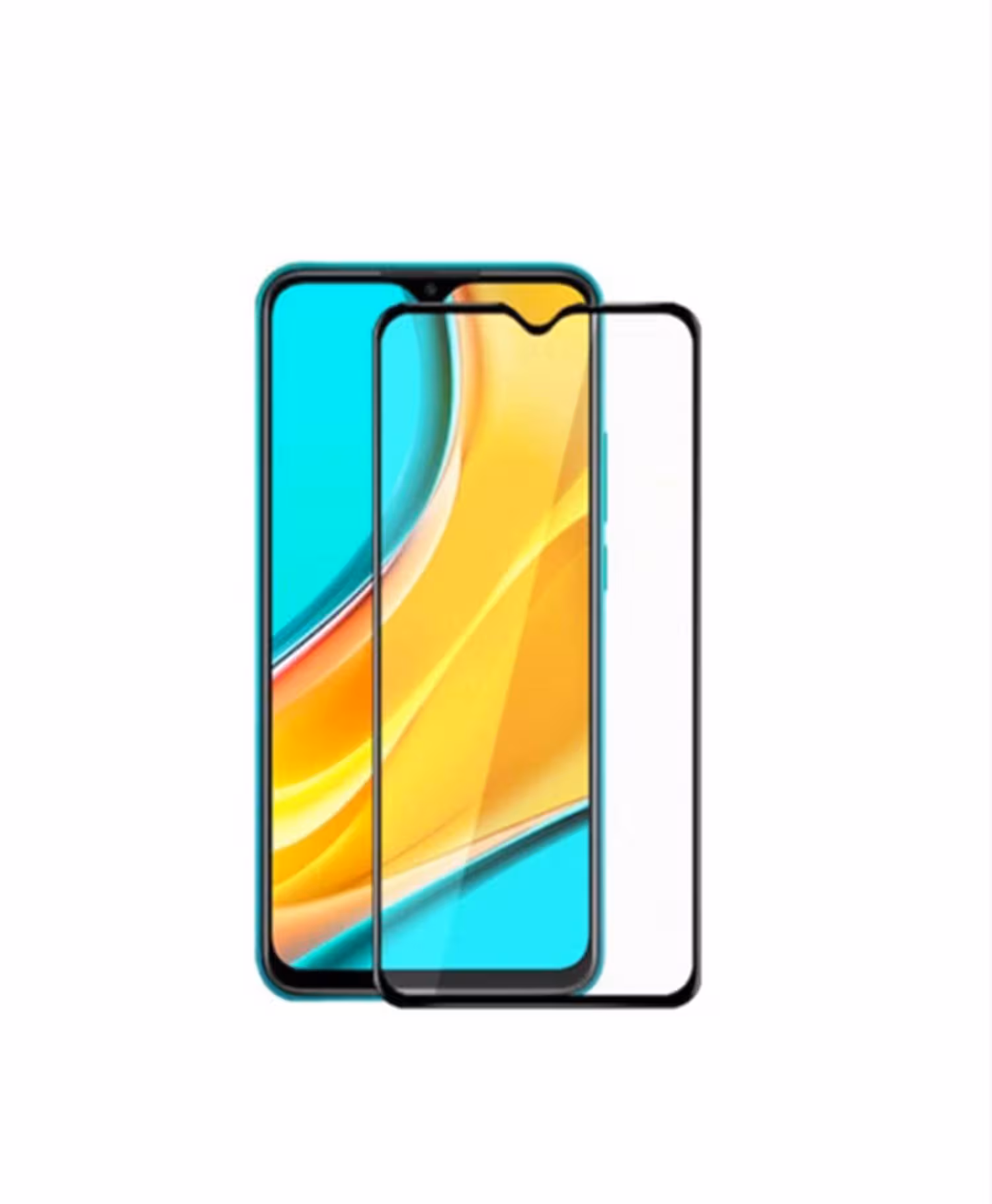 محافظ تمام صفحه نمایش شیشه ای Super D شیائومی Redmi 9C