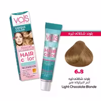 رنگ مو بلوند شکلاتی تیره والس سری شکلاتی شماره 6.8 Vals