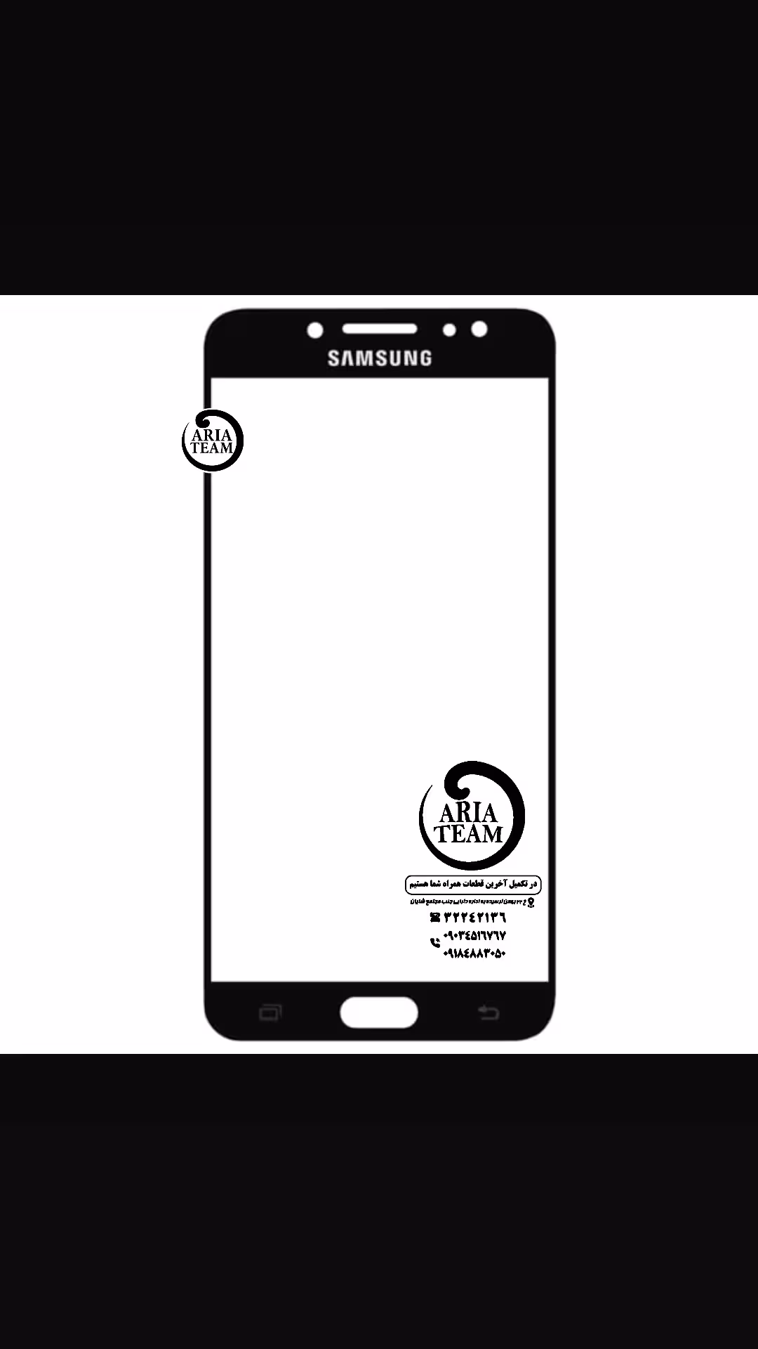 گلس فنی سامسونگ c8