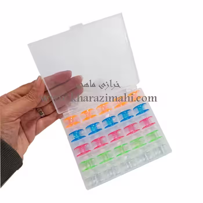 جعبه باکس ماسوره به همراه ماسوره شیشه ای