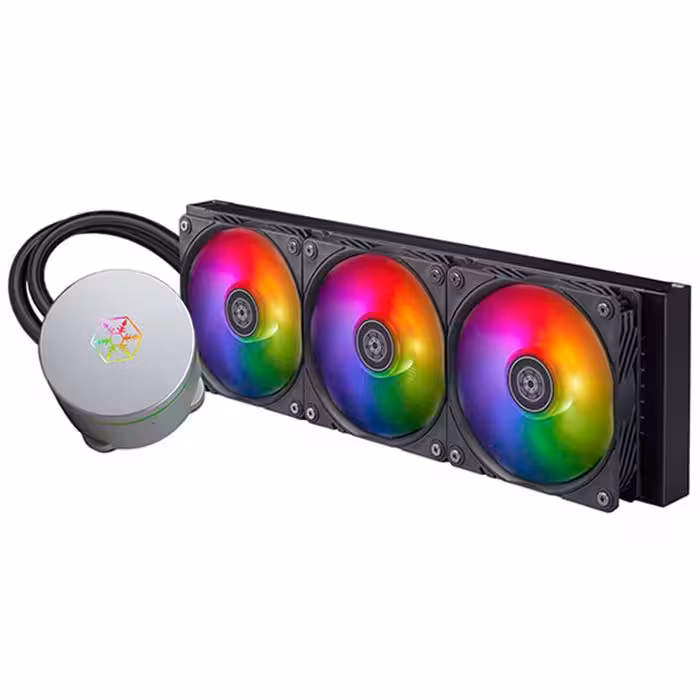 فن پردازنده مایع سیلوراستون IceMyst 360 ARGB
