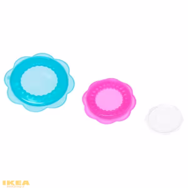 روکش غذا 3 عددی سیلیکونی مدل ÖVERMÄTT | برند ایکیا | ارسال 15 الی 20 روز کاری