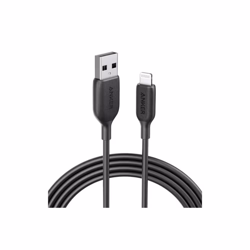 کابل تبدیل USB به Lightning انکر مدل Anker A8812 USB To Lightning Cable به طول 90 سانتی متر