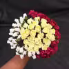 گل مصنوعی مدل غنچه رز کد 200 بسته 3 عددی