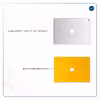 برچسب پوششی ماهوت مدل Matte-Deep-Mustard مناسب برای تبلت اپل iPad 9.7 (GEN 5) 2017 A1822