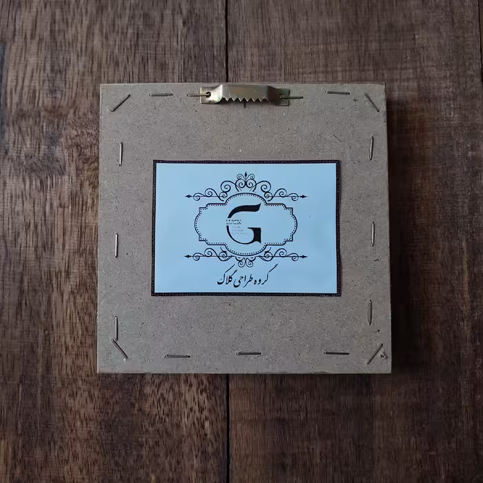 تابلو کاشی گلاک مدل سبک آرت طرح گل کد FT20