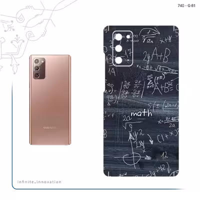 برچسب پوششی ماهوت مدل Mathematical Science مناسب برای گوشی موبایل سامسونگ Galaxy Note 20