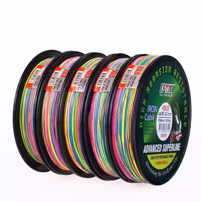 نخ ماهیگیری براید مدل اف تی کا 4 رشته کد  4.5