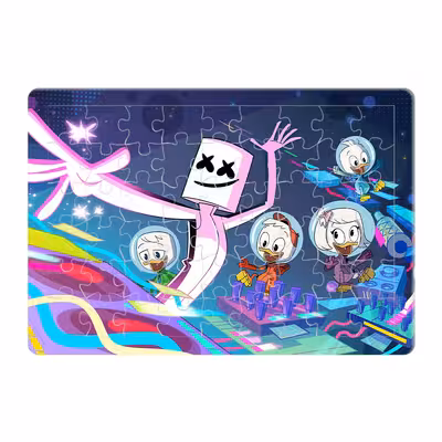 پازل 54 تکه طرح اردک دانل داک مدل P707