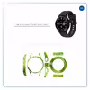 برچسب ماهوت طرح Green Crystal Marble مناسب برای ساعت هوشمند سامسونگ Watch4 Classic 42mm