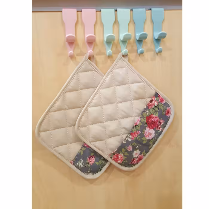 آویز حوله مدل گیسو بسته 6 عددی