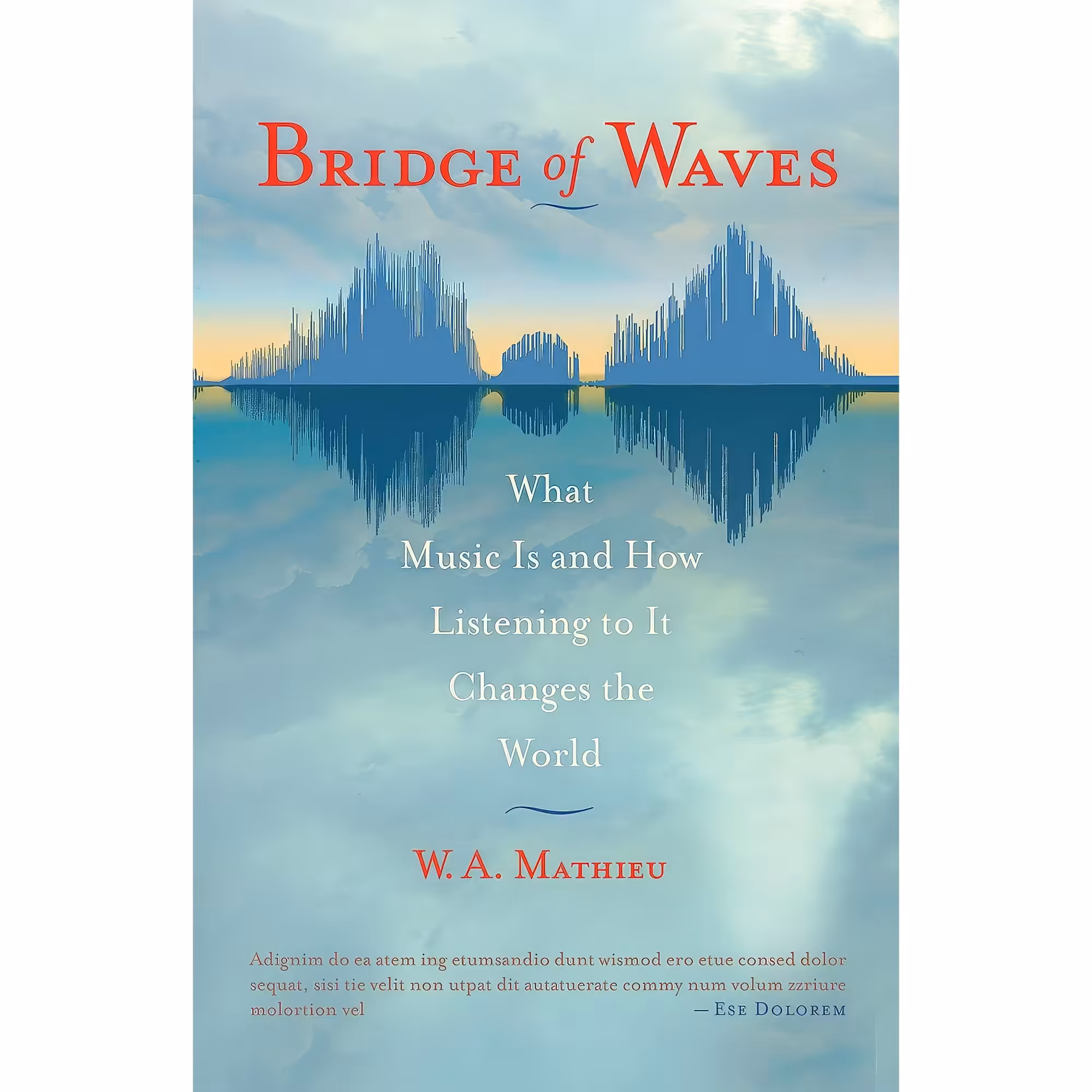کتاب Bridge of Waves اثر W. A. Mathieu انتشارات Shambhala