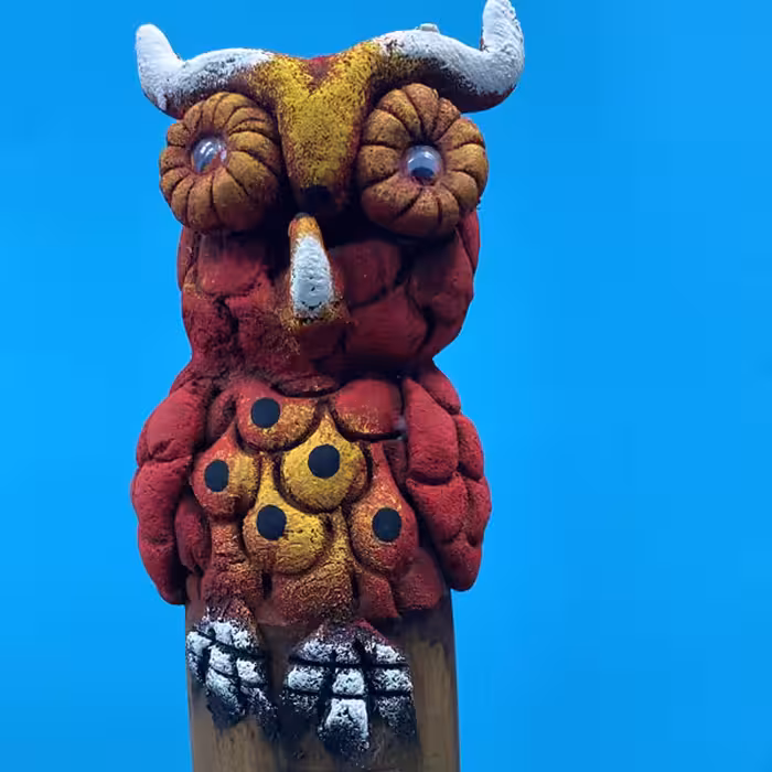 جاعودی مدل جغد شاخدار