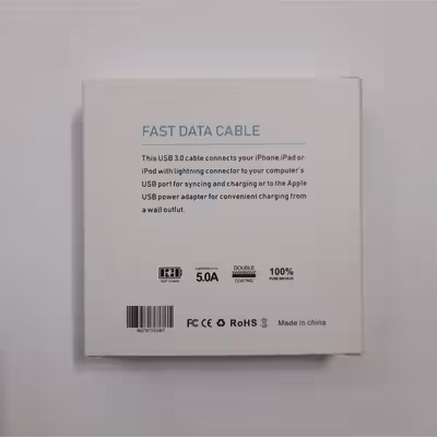 کابل تبدیل USB به microUSB مدل SUPER FAST CHARGE 5A طول 1 متر