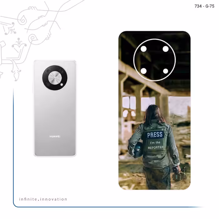 برچسب پوششی ماهوت مدل Reporter مناسب برای گوشی موبایل هوآوی Nova Y90