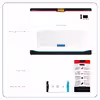 برچسب پوششی ماهوت مدل Matte-White مناسب برای تبلت مایکروسافت Surface Pro 3 2014