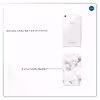 برچسب پوششی ماهوت مدل Blanco-Smoke-Marble مناسب برای تبلت سامسونگ Galaxy Tab 3 8.0 2013 T315