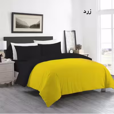 سرویس روتختی مدل میکروفایبر نیکیا کد 160 M دو نفره چهار تکه