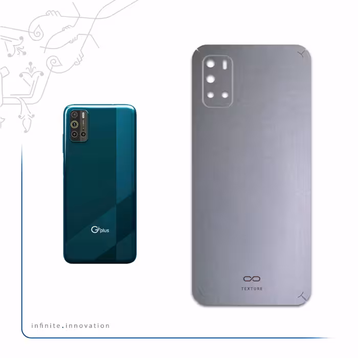 برچسب پوششی ماهوت مدل Matte-Silver مناسب برای گوشی موبایل جی پلاس Z10