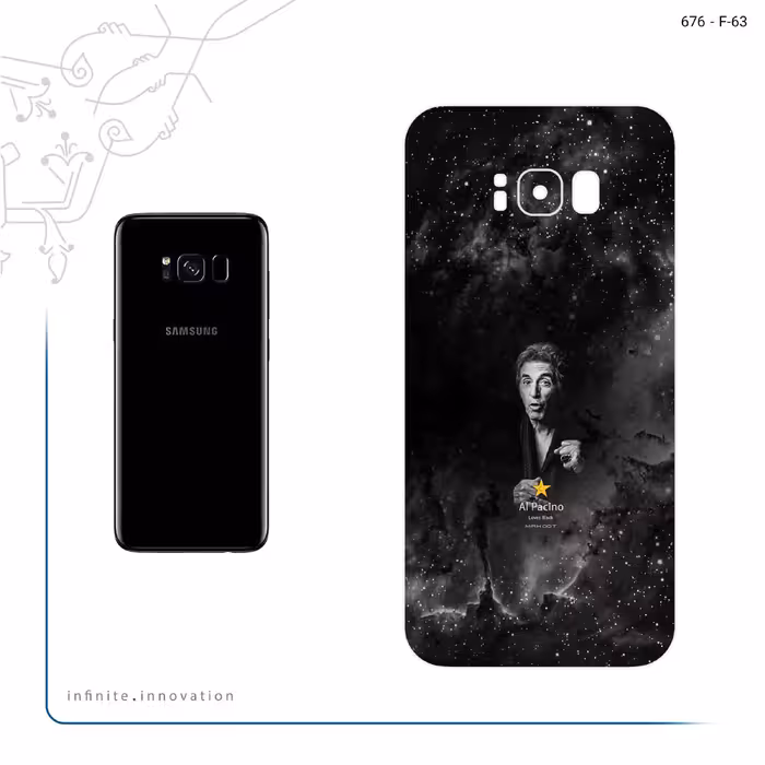برچسب پوششی ماهوت مدل Al Pacino مناسب برای گوشی موبایل سامسونگ Galaxy S8 Plus