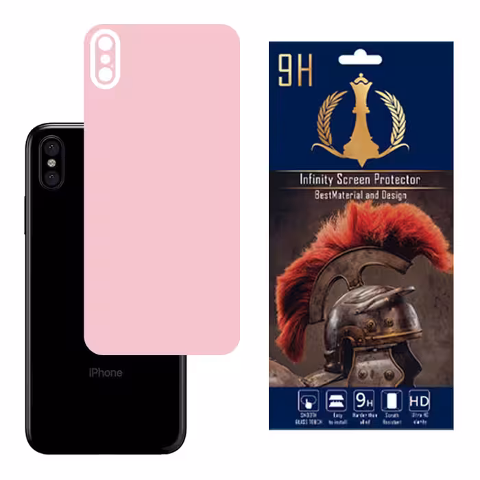 برچسب پوششی اینفینیتی مدل PR MAX مناسب برای گوشی موبایل اپل iPhone XS MAX به همراه محافظ صفحه نمایش