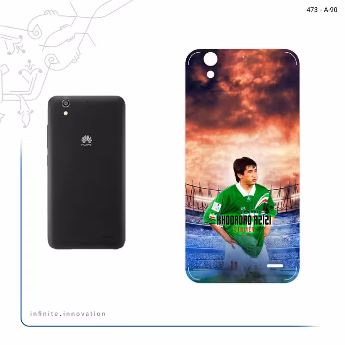 برچسب پوششی ماهوت مدل Khodadad Azizi مناسب برای گوشی موبایل هوآوی Ascend G630