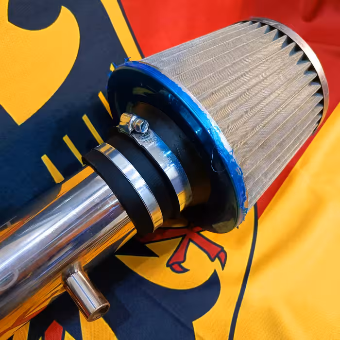 کیت مکش هوا خودرو طرح استیل مدل TU5-SMAL مناسب برای پژو 206 تیپ 5