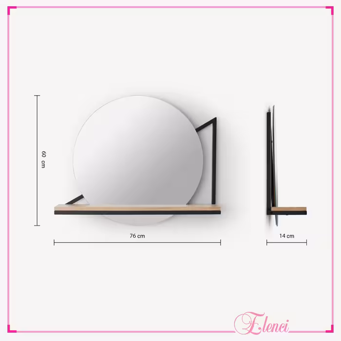 آینه اِلِنسی مدل Zino