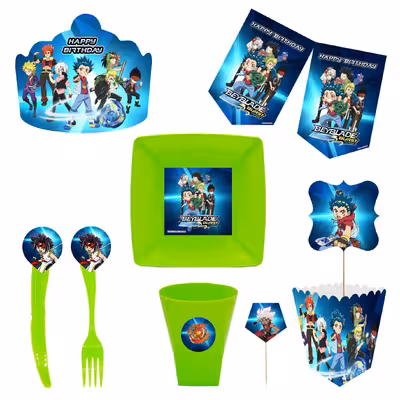  مجموعه 72 عددی تم تولد طرح فرفرهای انفجاری