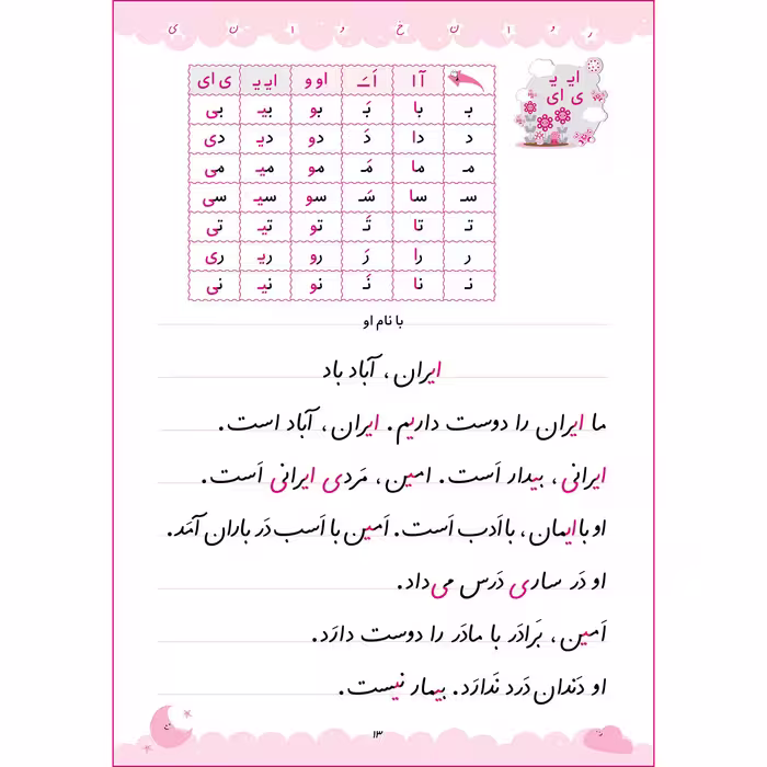 کتاب جادوی روان خوانی اوّل دبستان اثر فاطمه بهاری و عاطفه شکری زاده انتشارات خانه کاغذی