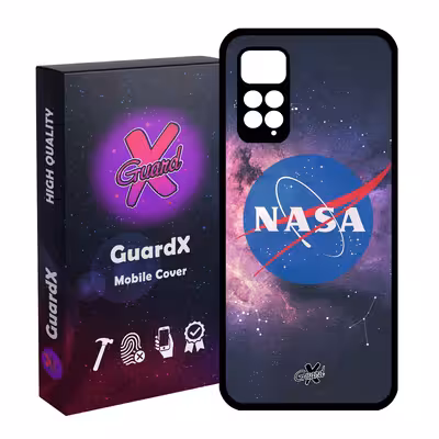 کاور گارد ایکس طرح Nasa مدل Glass10012 مناسب برای گوشی موبایل شیائومی Redmi Note 11 Pro 4G/5G