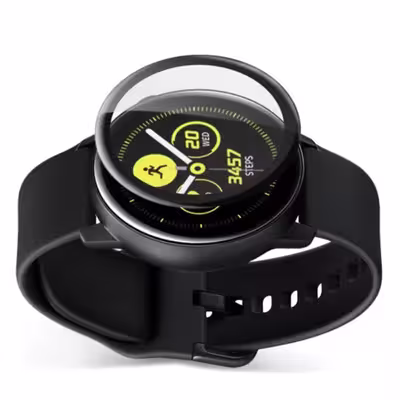 محافظ صفحه نمایش بوف مدل FullGlue-Flexible مناسب برای ساعت هوشمند سامسونگ Galaxy Watch 4/5 /Active 2/1 40mm
