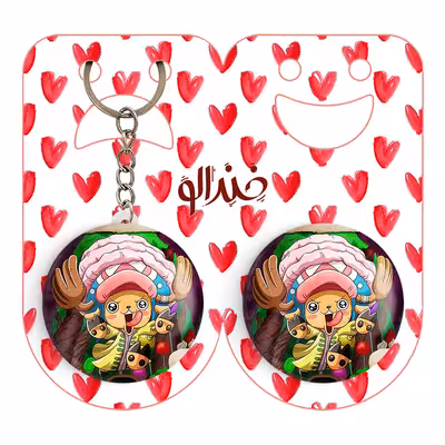 پیکسل خندالو مدل تونی تونی چاپر انیمه وان پیس One Piece کد 17264 به همراه جاکلیدی