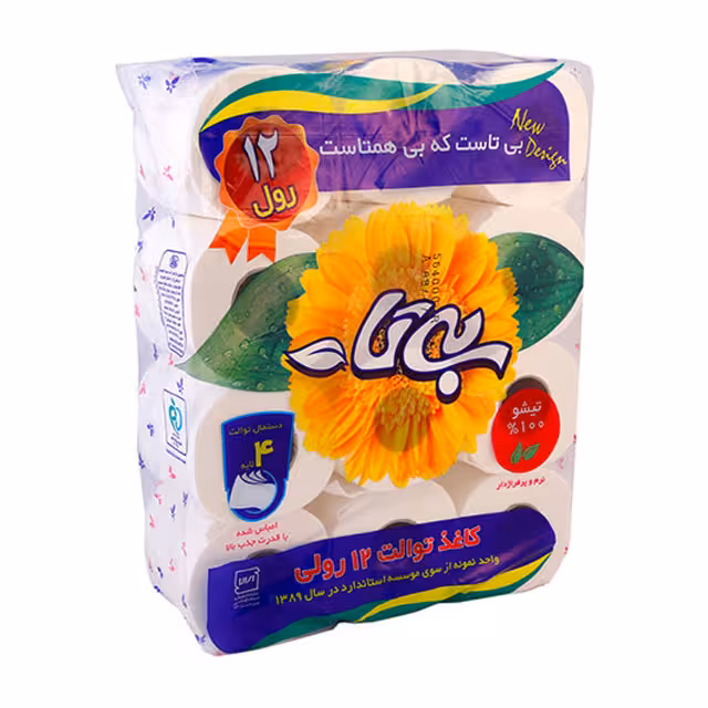 دستمال حوله ای بی تا مدل 4 لایه 12 عددی