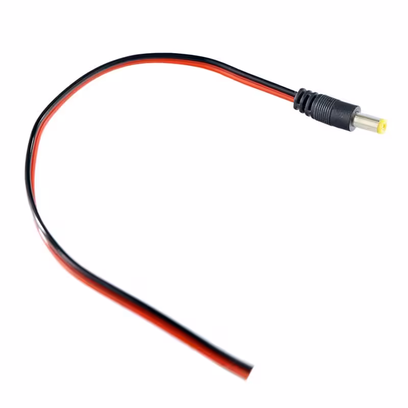 فیش تغذیه سیم دار نری