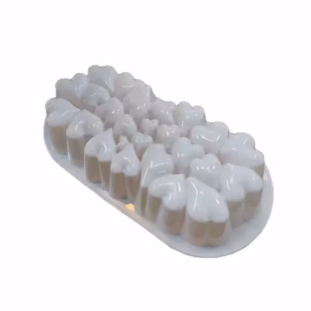 قالب پلاستیکی ژله طرح رولتی قلبی